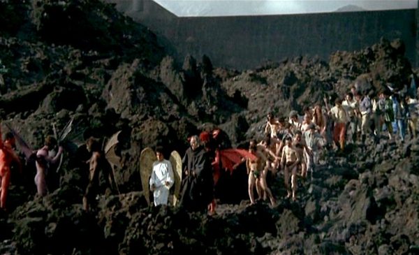 Il monaco avido viene tratto all'inferno, fotogramma dal film