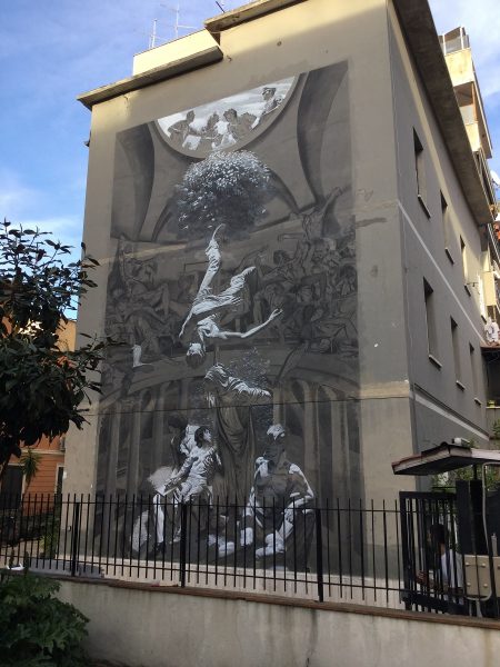 Nicola Verlato. Murale per Pasolini
