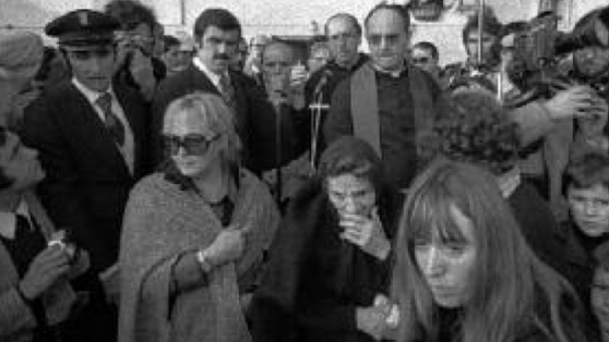 "I funerali di Pasolini". Foto di Claudio Ernè