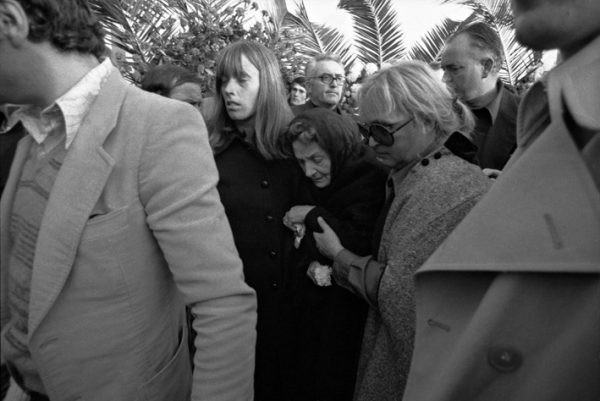 I funerali di Pasolini a Casarsa. Foto di Claudio Ernè