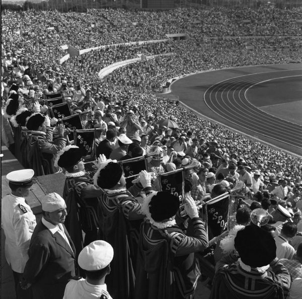 Lo Stadio olimpico alle Olimpiadi di Roma del 1960