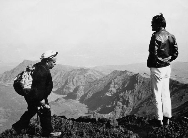Pasolini sull'Etna. Foto di Salvatore Tomarchio