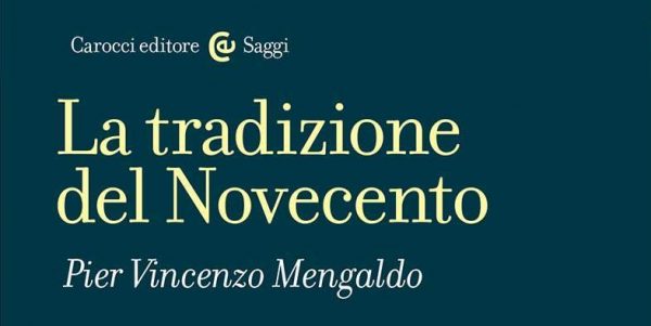 "La tradizione del Novecento" di Pier Vincenzo Mengaldo. Copertina