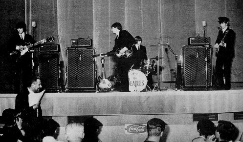 I Beatles a Roma. Foto d'archivio