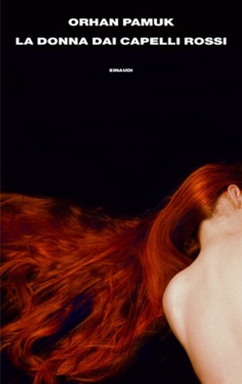 "La donna dai capelli rossi" di Orhan Pamuk. Copertina