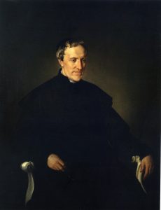 Ritratto del filosofo Antonio Rosmini (di F. Hayez)