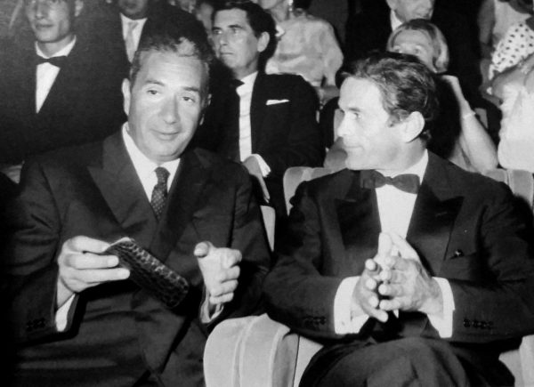 Aldo Moro e Pasolini alla proiezione di "Edipo re" alla Biennale di Venezia (1967)